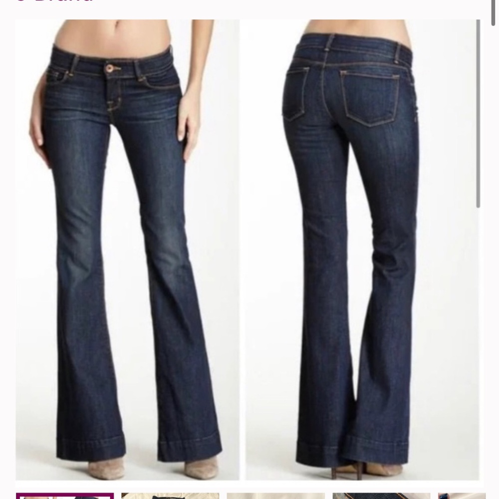 J Brand jeans boot cut size 27 low rise